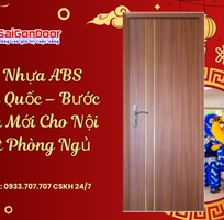 1 Cửa Nhựa ABS Hàn Quốc   Bước Tiến Mới Cho Nội Thất Phòng Ngủ