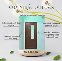 Cửaa Nhựa Đài Loan-Bền Đẹp Gía Thành Hợp Lí