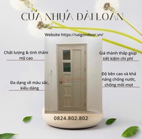 2 Cửaa Nhựa Đài Loan-Bền Đẹp Gía Thành Hợp Lí