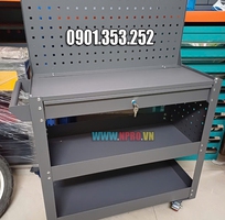 2 Xe đẩy 3 tầng để đồ nghề, dụng cụ, các vật dụng khác