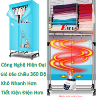 Chia sẻ lợi ích khi sử dụng tủ sấy quần áo