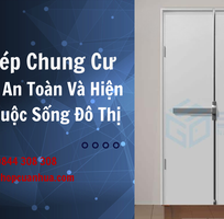 Cửa Thép Chung Cư   Giải Pháp An Toàn Và Hiện Đại Cho Cuộc Sống Đô Thị