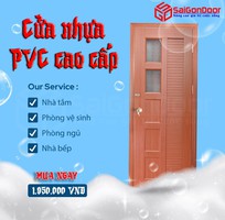1 Cửa nhựa Đài Loan ghép thanh