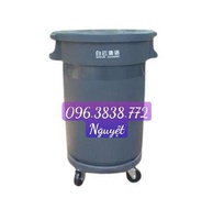 1 Thùng rác nhà bếp 120Lit có bánh xe giúp giữ gìn vệ sinh sạch sẽ