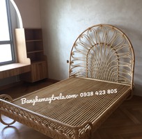 1 Giường mây tre đan tự nhiên