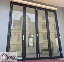 Mẫu cửa nhôm kính đẹp cho villa cao cấp phong cách châu Âu