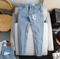 Quần jean Jacobs Cole slim co giãn nhẹ màu BLUE 95