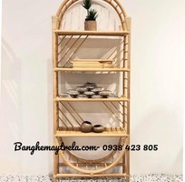 5 Kệ mây tre decor