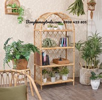 6 Kệ mây tre decor