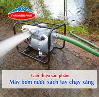 Giới thiệu sản phẩm máy bơm nước xách tay chạy xăng