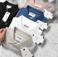 4 Áo thun Polo defoxx chính hãng chất vải mềm mát