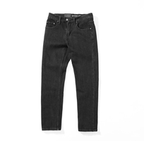 8 Quần jean ống suông Defoxx đen muối tiêu indigo co giãn nhẹ