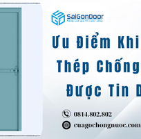 Ưu Điểm Khiến Cửa Thép Chống Cháy Được Tin Dùng