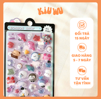 ✨ Sticker nổi 3D trong suốt   item nhỏ xinh nhưng gây  nghiện  ✨