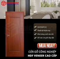 3 Cửa gỗ công nghiệp HDF giải pháp hoàn hảo cho không gian hiện đại