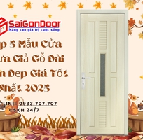 3 Top 5 Mẫu Cửa Nhựa Giả Gỗ Đài Loan Đẹp Giá Tốt Nhất 2025