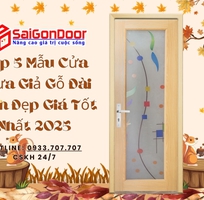 5 Top 5 Mẫu Cửa Nhựa Giả Gỗ Đài Loan Đẹp Giá Tốt Nhất 2025