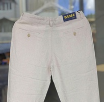 3 Quần dài linen đũi với chất vải cotton thoáng mát phù hợp đi biển hay đi du lịch