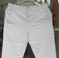 4 Quần dài linen đũi với chất vải cotton thoáng mát phù hợp đi biển hay đi du lịch
