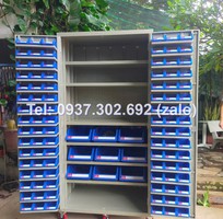 Tủ để linh kiện điện tử ốc vít, tủ đồ nghề 2 cánh, tủ để khay nhựa, tủ để ốc vít