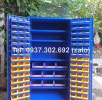2 Tủ để linh kiện điện tử ốc vít, tủ đồ nghề 2 cánh, tủ để khay nhựa, tủ để ốc vít