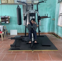 Giàn tạ đa năng HQ-808I   Kèm ghế tạ, giá tốt, bảo hành 1 năm