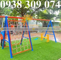 1 Thang leo vận động trẻ em, thang leo xà đu mầm non
