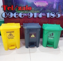 Thùng rác đạp chân 30 lít cho y tế, bệnh viện