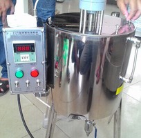1 Nồi gia nhiệt khuấy trộn 15 lít, nồi gia nhiệt mỹ phẩm có khuấy trộn, nồi gia nhiệt 15 lít