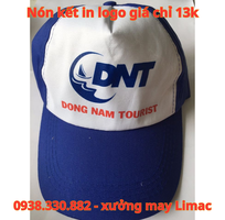 Xưởng chuyên in nón kết công ty Đồng Nam Tourist