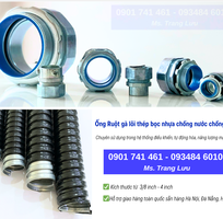 Ống Ruột Gà Lõi Thép Bọc Nhựa Chống Nước, Chống Dầu