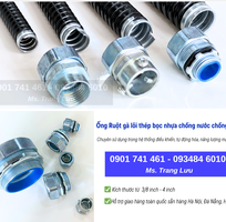 1 Ống Ruột Gà Lõi Thép Bọc Nhựa Chống Nước, Chống Dầu