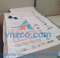 6 Túi khí chèn hàng giấy Kraft 500x1800mm   Thùng 50 cái