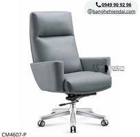 3 Ghế lãnh đạo chân xoay ngã lưng 3 cấp độ CM4607-P