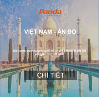 Cước vận chuyển hàng hóa từ Việt Nam đi Ấn Độ