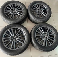 Thanh lý bộ mâm lốp mazda cx8 lốp 225/55/17 gai dày Thanh lý bộ mâm lốp mazda cx8 lốp 225/55/17 gai dày