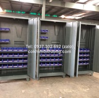 3 Tủ dụng cụ cơ khí 2 cánh - 36 ngăn, tủ đồ nghề cơ khí, tủ dụng cụ cơ khí , tủ để linh kiện
