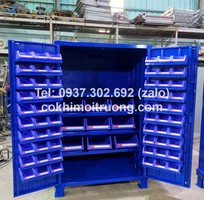 9 Tủ dụng cụ cơ khí 2 cánh - 36 ngăn, tủ đồ nghề cơ khí, tủ dụng cụ cơ khí , tủ để linh kiện