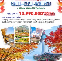 Du lịch Seoul   Nami   Everland 5N4Đ Saco Travel