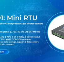 TG501   Mini RTU with 4G LTE, rich I/O and protocols  TG501   Mini RTU with 4G LTE, rich I/O and protocols