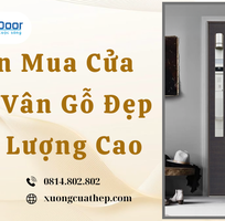 Chọn Mua Cửa Thép Vân Gỗ Đẹp Chất Lượng Cao