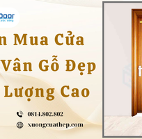 1 Chọn Mua Cửa Thép Vân Gỗ Đẹp Chất Lượng Cao