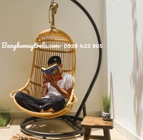 1 Ghế xích đu đơn mây tự nhiên