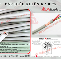 Cáp điều khiển 6 lõi Altek Kabel 6x0.75mm2 Đà Nẵng