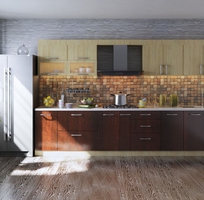 1 Tủ Bếp Gỗ Công Nghiệp Phủ Acrylic Chữ I Bóng Đẹp 1 Tủ Bếp Gỗ Công Nghiệp Phủ Acrylic Chữ I Bóng Đẹp