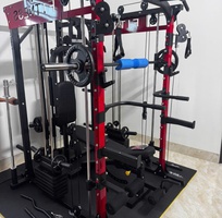 Giàn tạ đa năng HQ-K12 có kèm ghế tập gym, giá tốt bảo hành 12 tháng