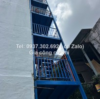 4 Cầu thang thoát hiểm, cầu thang PCCC, cầu thang thoát hiểm cho chung cư mini