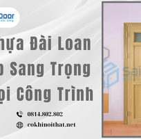 Cửa Nhựa Đài Loan Vẻ Đẹp Sang Trọng Cho Mọi Công Trình