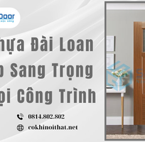 1 Cửa Nhựa Đài Loan Vẻ Đẹp Sang Trọng Cho Mọi Công Trình