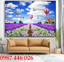 Gạch tranh ốp tường tranh gạch 3d vườn hoa HP98282
